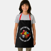 Crocheting Hook Knitting Crocheter Schürze (Insitu)