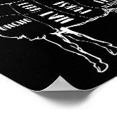 Crocheting kennt Ihre Teile von Lammwolle Handwerk Poster (Ecke)