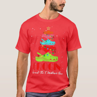 Crocin um den Weihnachtsbaum206 T-Shirt