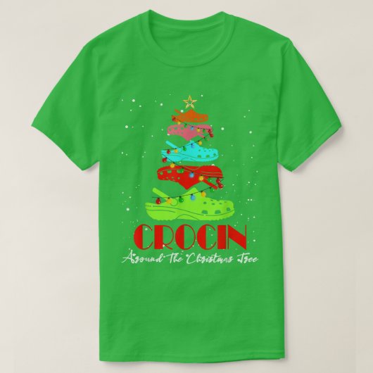 Crocin um den Weihnachtsbaum 201 T-Shirt (Design vorne)