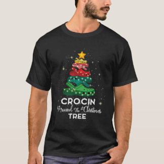 Crocin um den Weihnachtsbaum Funny Xmas 2020 G T-Shirt