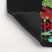 Crocin um den Weihnachtsbaum Mousepad (Ecke)