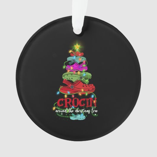 Crocin um den Weihnachtsbaum Ornament (Vorderseite)