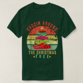 Crocin um den Weihnachtsbaum Pjs Xmas Christma T-Shirt (Design vorne)