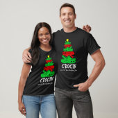 Crocin um den Weihnachtsbaum T-Shirt (Unisex)