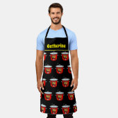 Crock Star Crock Pot Cooking Custom Schürze (Getragen)