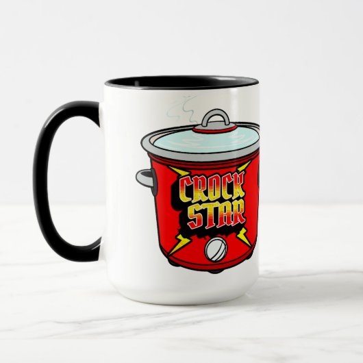 Crock Star Crock Pot Cooking Tasse (Links)