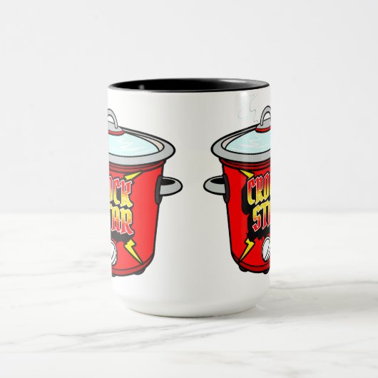 Crock Star Crock Pot Cooking Tasse (Zentrum)