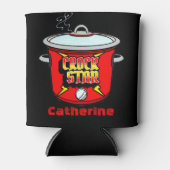Crock Star Crock Pot Personalisiert Dosenkühler (Vorderseite)