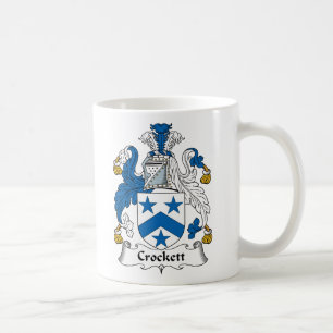 Crockett Familienwappen Kaffeetasse