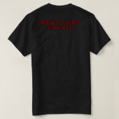 Crockett Landkreis T Shirt (Design Rückseite)