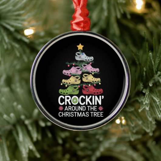 Crockin' um den Christbaum Ornament Aus Metall (Baum)
