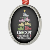 Crockin' um den Christbaum Ornament Aus Metall (Links)