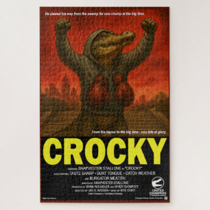 Crocky Klassische Filmparodie Puzzle