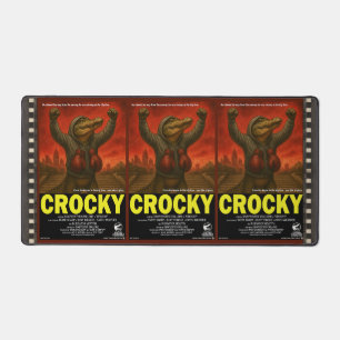 Crocky Klassische Filmparodie Schreibtischunterlage