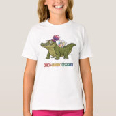 "Croco-Graphic Designer: Kunst im Stil T-Shirt (Vorderseite)