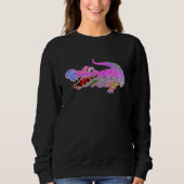 Crocodile Alligator Animal Sweatshirt (Vorderseite)