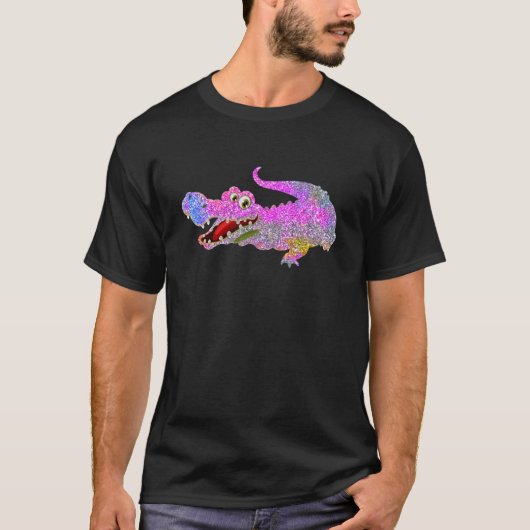 Crocodile Alligator Animal T-Shirt (Vorderseite)