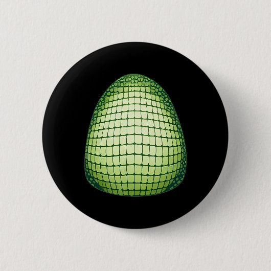 Crocodile Alligator Bly Halloween Kostümtier Button (Vorderseite)