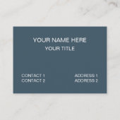 Crocodile Alligator Funny Crocodile Visitenkarte (Rückseite)