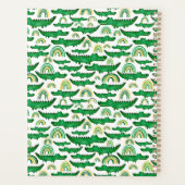 Crocodile Alligator Rainbow Personalisieren Planer (Rückseite)