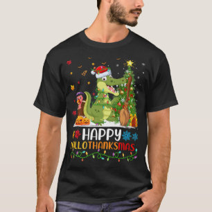 Crocodile Animal Lover Funny Happy Crocodile Hallo T-Shirt