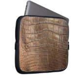 Crocodile Animal Print Reptile Banile Alligator Laptopschutzhülle (Vorne Rechts)