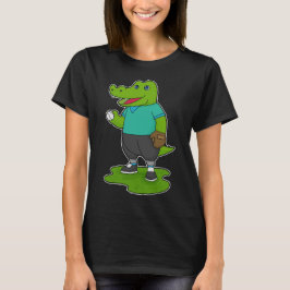 Crocodile Baseball Sports T-Shirt