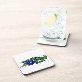 Crocodile beat getränkeuntersetzer (Rechte Seite)