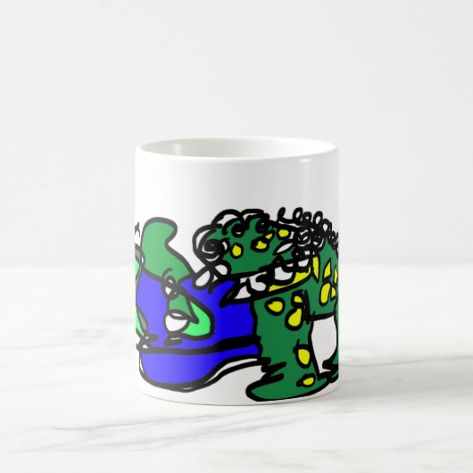 Crocodile beat kaffeetasse (Mittel)