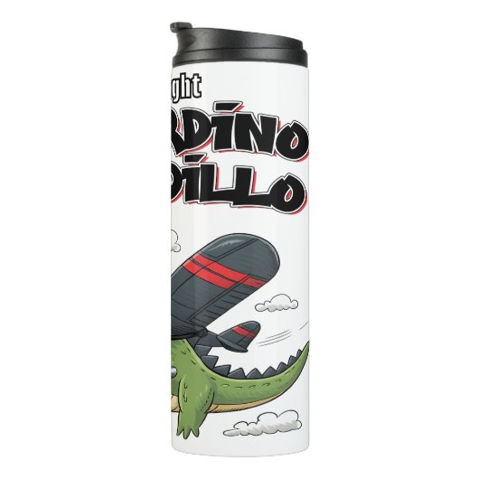 Crocodile Bombardino Crocodillo Thermosbecher (Nach rechts gedreht)