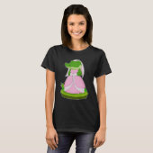 Crocodile Bride Veil Wedding T-Shirt (Vorne ganz)