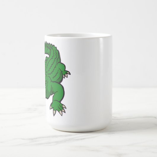 crocodile cartoon  kaffeetasse (Mittel)