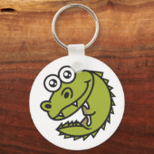 Crocodile Cute Baby Croc Schlüsselanhänger (Vorderseite)