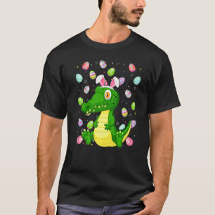 Crocodile Easter Egg Funny Crocodile Osterfest T-Shirt