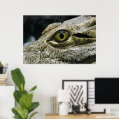Crocodile eye poster (Heimbüro)