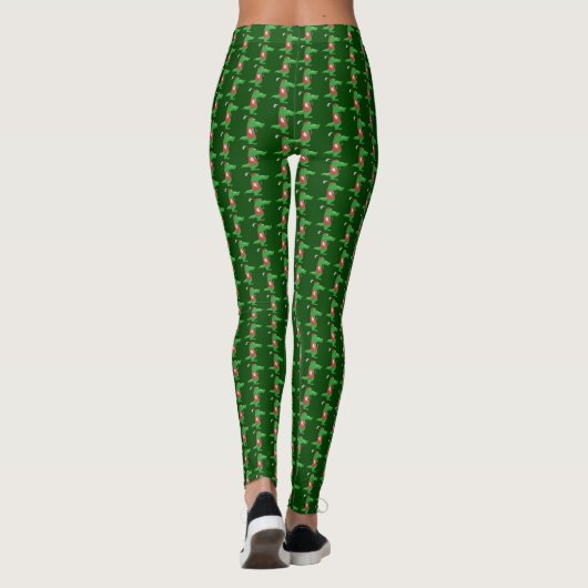 Crocodile Golfer Leggings (Rückseite)