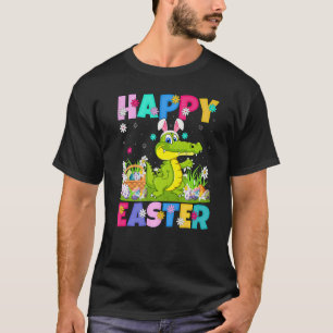 Crocodile Happy Osterfest Sonniges Krokodil Ostern T-Shirt