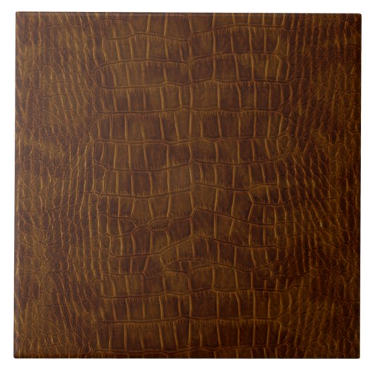 Crocodile Keramik Tile Fliese (Vorderseite)