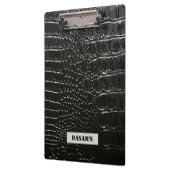 CROCODILE LEATHER KLEMMBRETT (Links)