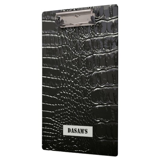 CROCODILE LEATHER KLEMMBRETT (Links)