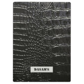 CROCODILE LEATHER KLEMMBRETT (Rückseite)