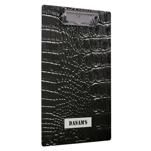 CROCODILE LEATHER KLEMMBRETT (Rechts)