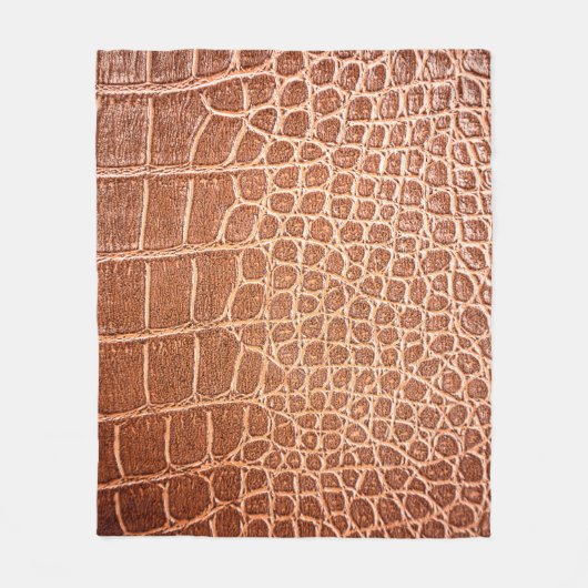Crocodile leather pattern backgroundabstract,allig fleecedecke (Vorderseite)