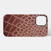 Crocodile leather pattern backgroundabstract,allig iPhone hülle (Rückseite (Horizontal))