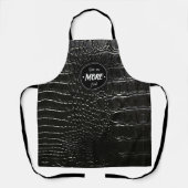 CROCODILE LEATHER SCHÜRZE (Vorderseite)