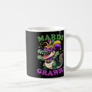 Crocodile Mardi Grawr Kostüm Mardi Gras Gator Men Kaffeetasse