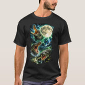 Crocodile Moon T-Shirt (Vorderseite)