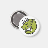 Crocodile Niedlich Baby Croc Magnet (Vorderseite/Rückseite)