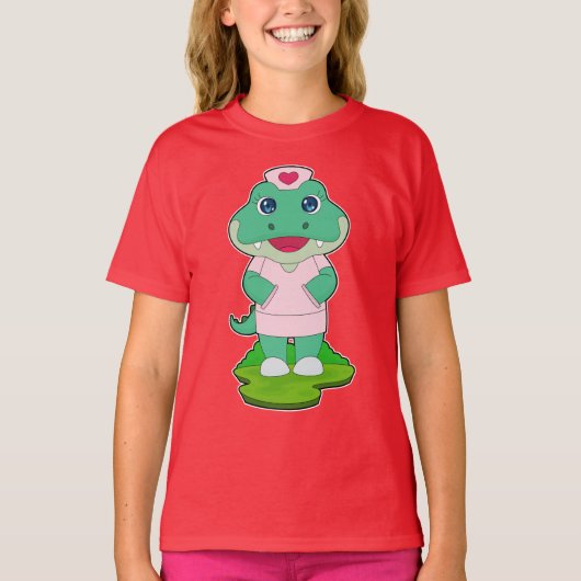 Crocodile Nurse T-Shirt (Vorderseite)